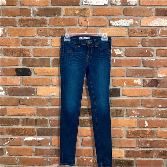 J Brand Clocker Skinny Dark Wash Jeans 27 - Picture 2 of 7